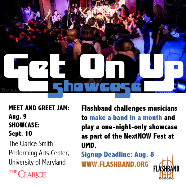 Get On Up Showcase at The Clarice!